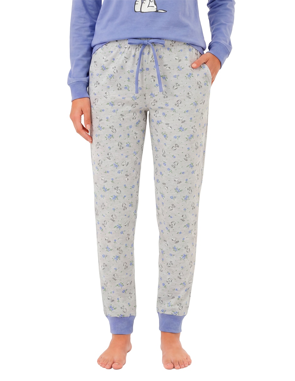 Conjunto pijama snoopy para mujer 4