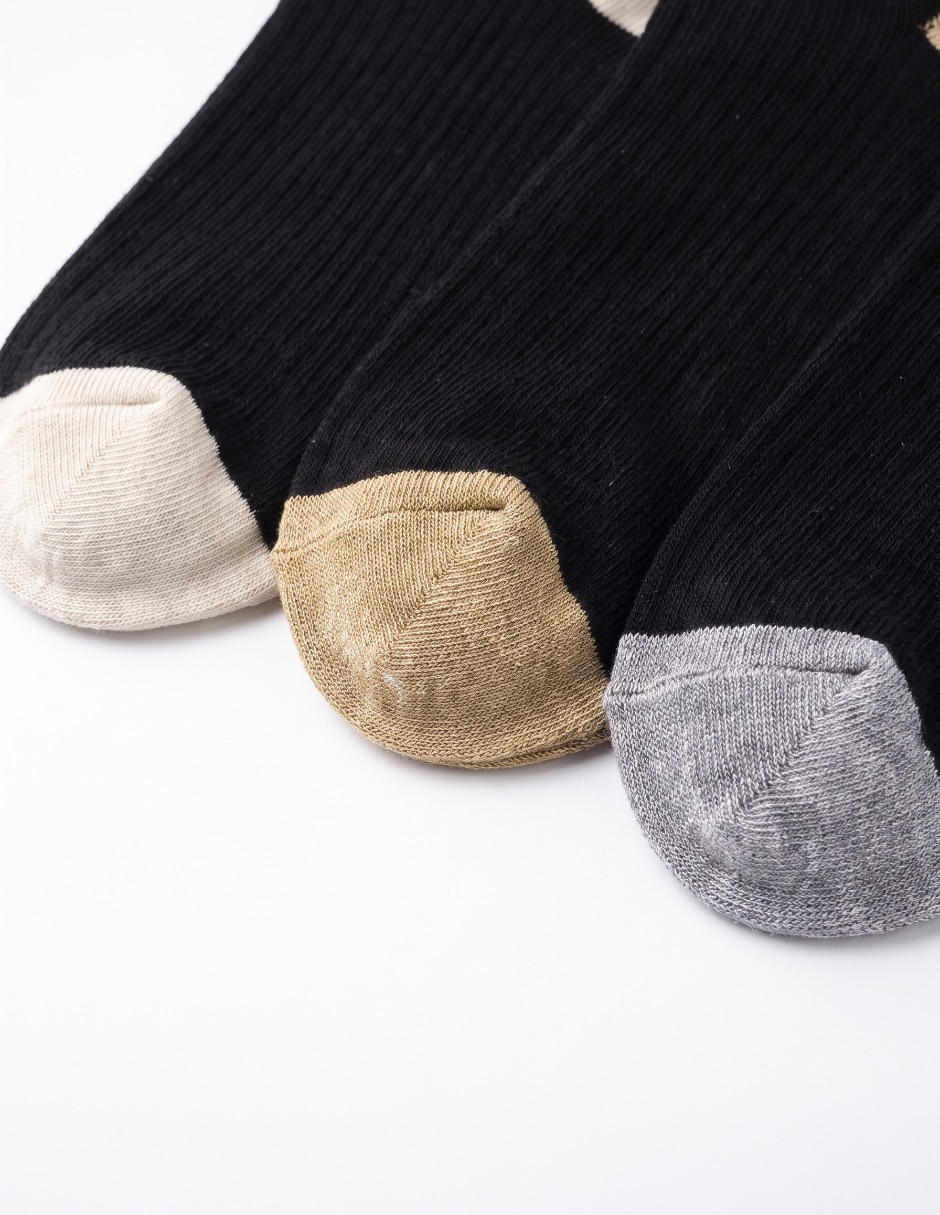 Set de tín de algodón para mujer 3 pares 3