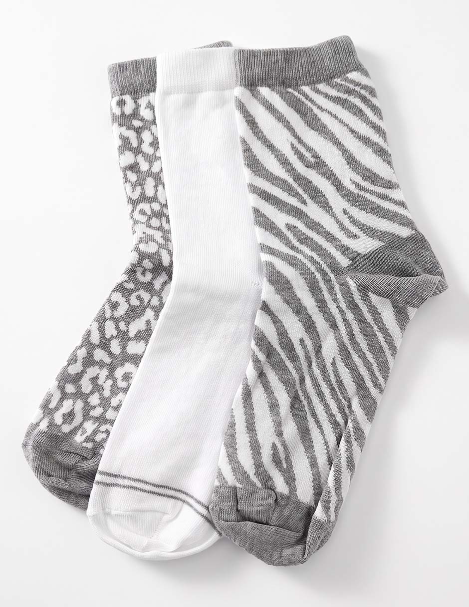Set de calcetín comfort de algodón para mujer 3 pares