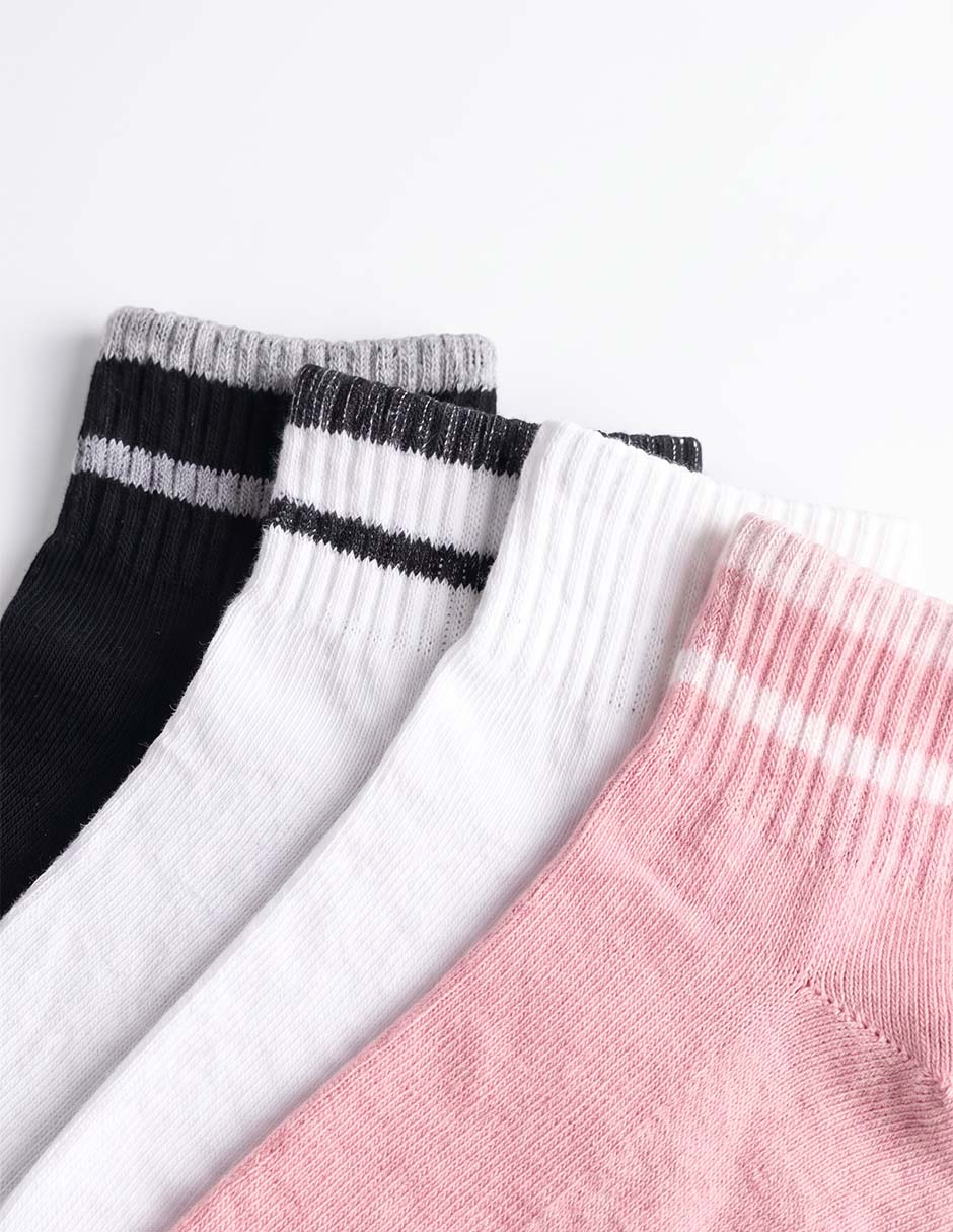 Set de tín comfort de algodón para mujer 4 pares 3