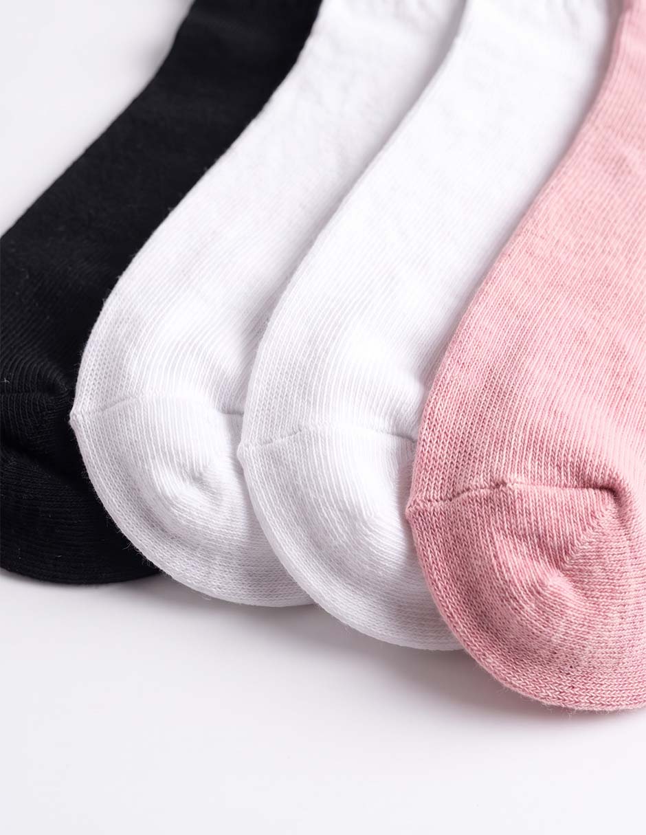 Set de tín comfort de algodón para mujer 4 pares 2