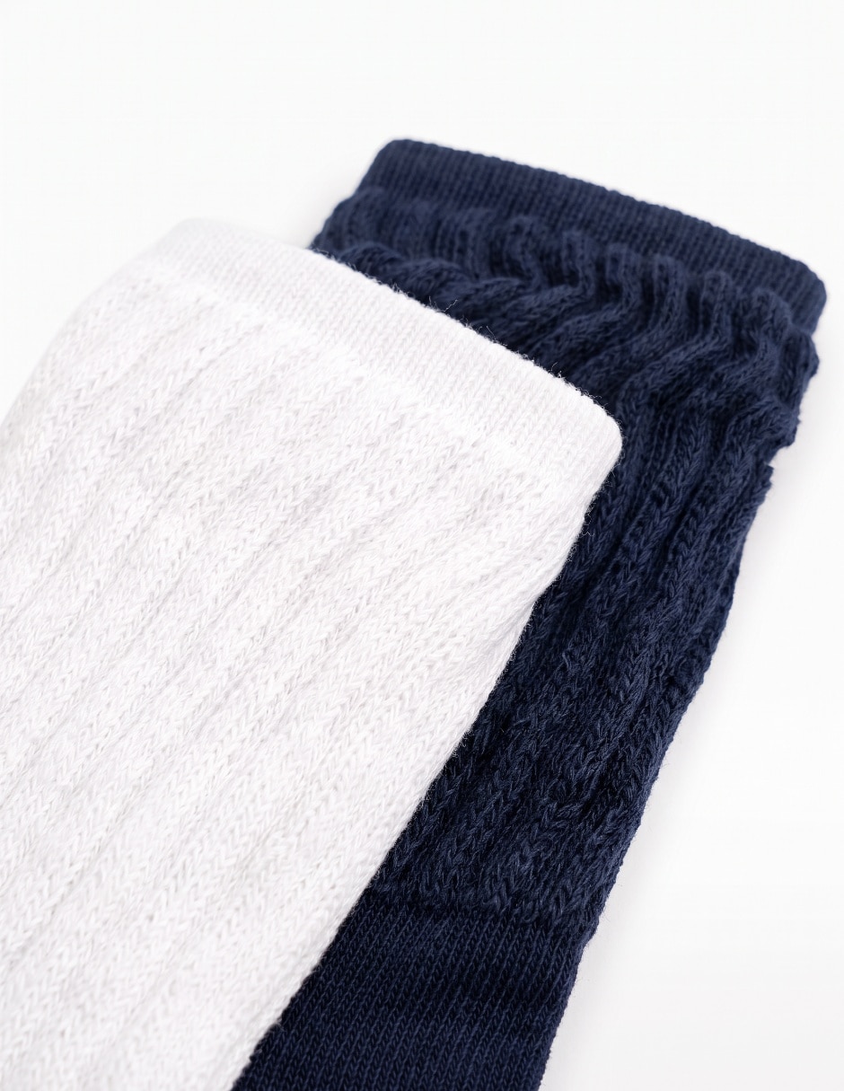 Set de calcetín comfort de algodón para mujer 2 Pares 3