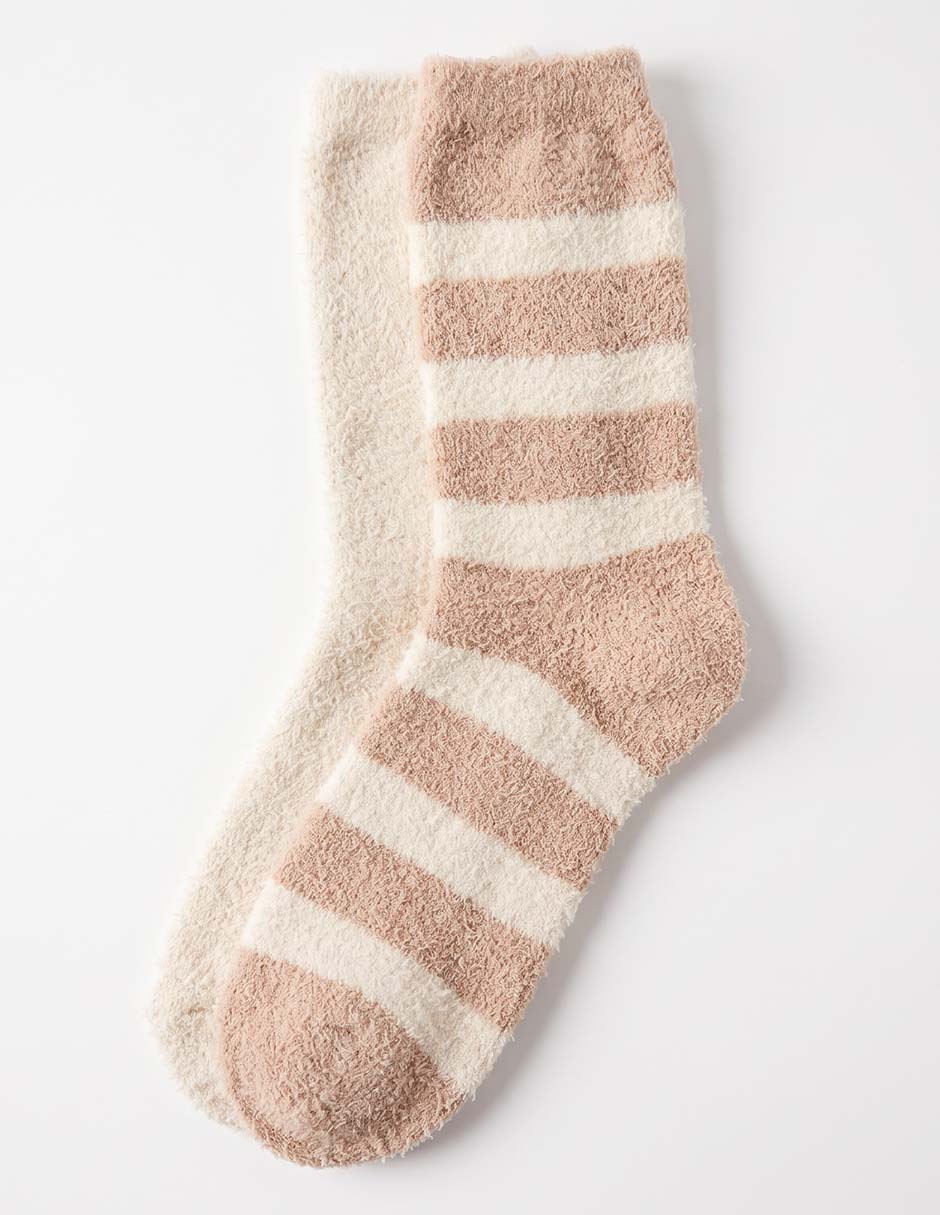 Set de calcetín comfort de algodón para mujer 2 pares