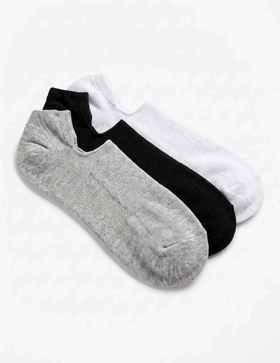 Protector de pie de algodón para mujer 3 pares 1