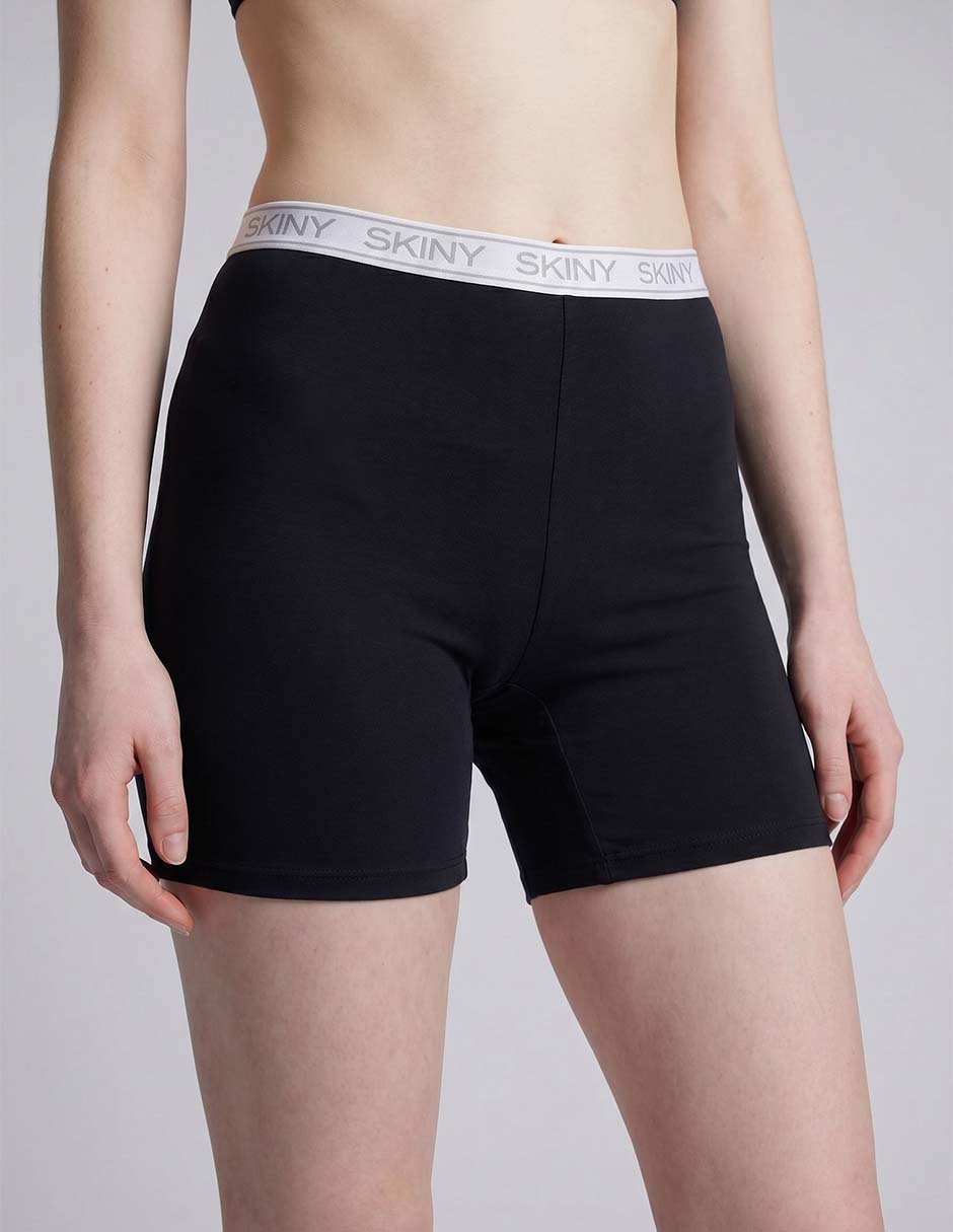 Bóxer de algodón y elastano para mujer Bóxer de algodón y elastano para mujer