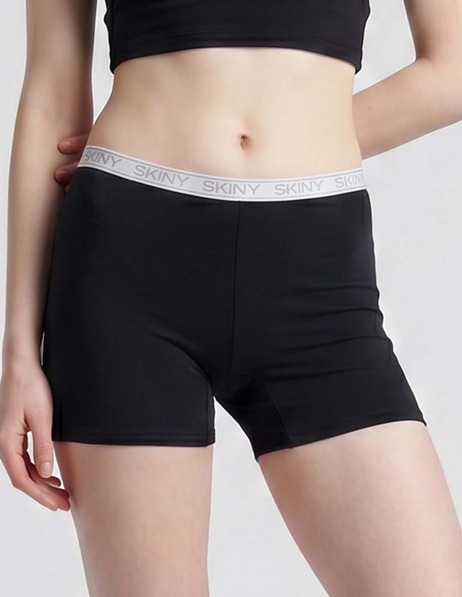 Bóxer skiny de algodón y elastano para mujer