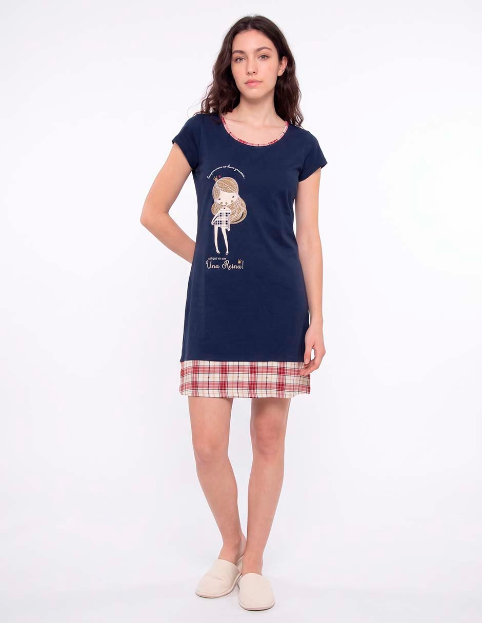 Camisón de algodón