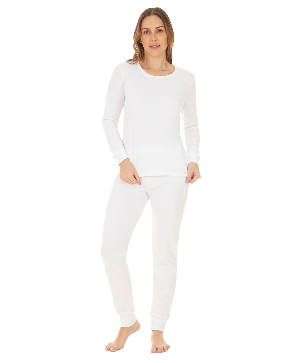 Conjunto pijama thermal program para mujer