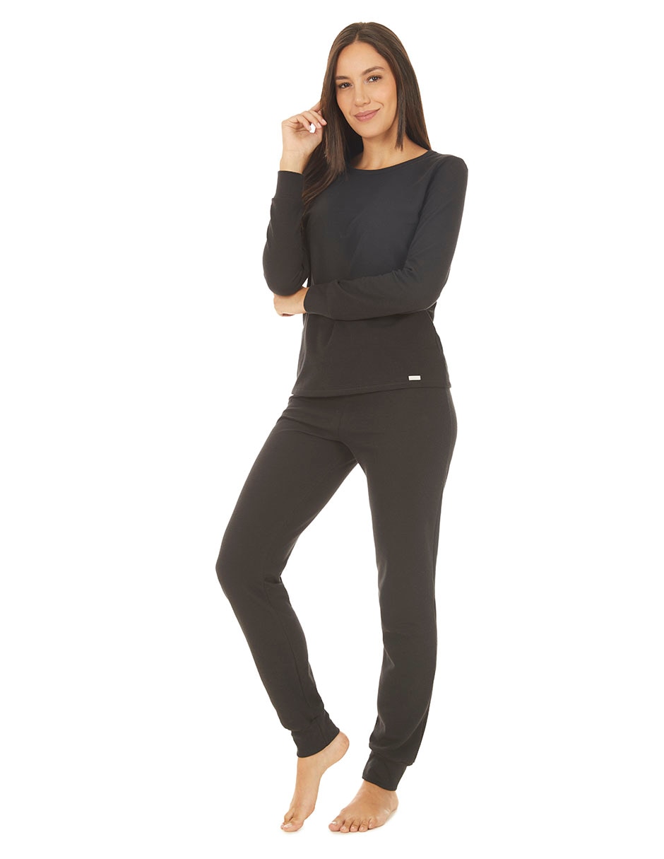 Conjunto pijama thermal program para mujer 4