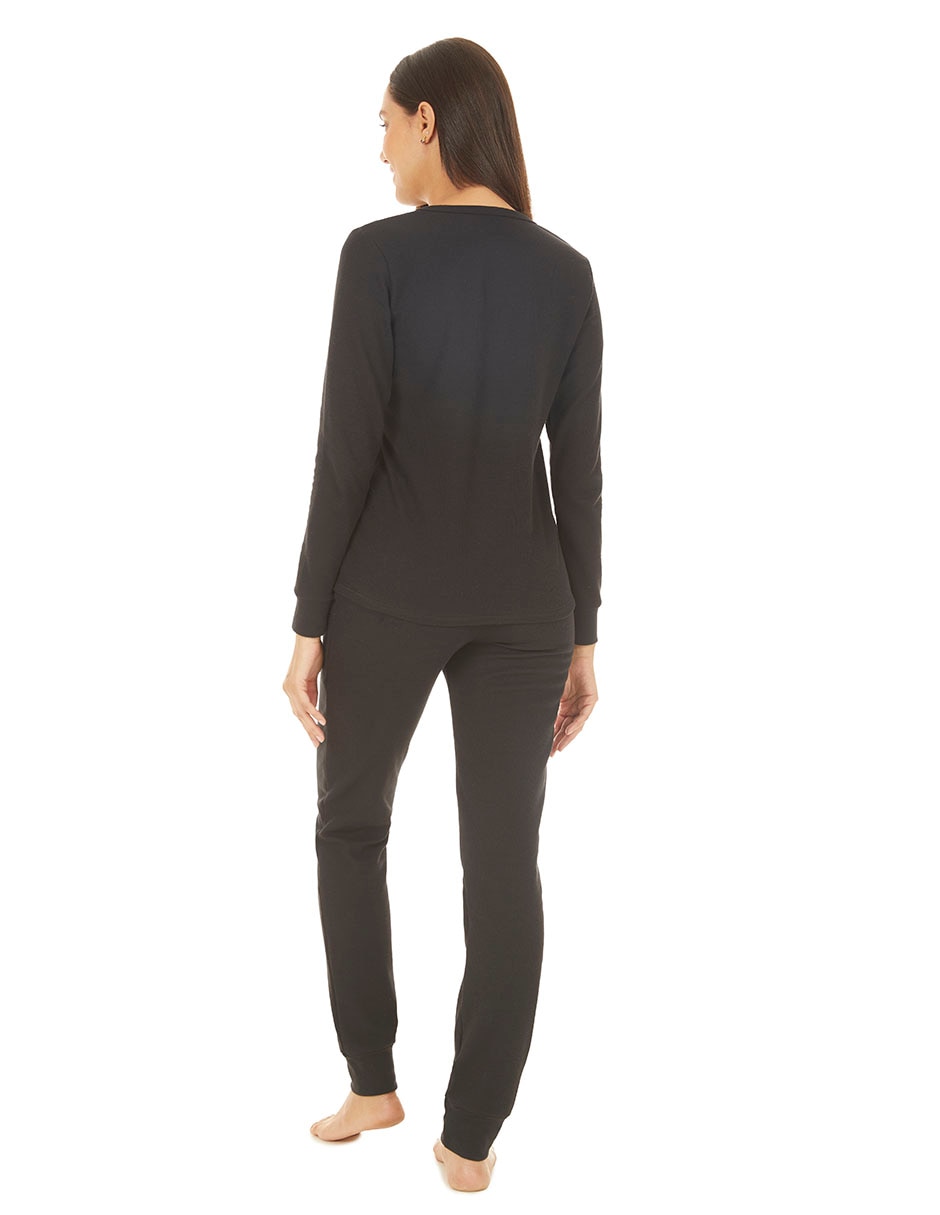 Conjunto pijama thermal program para mujer 3