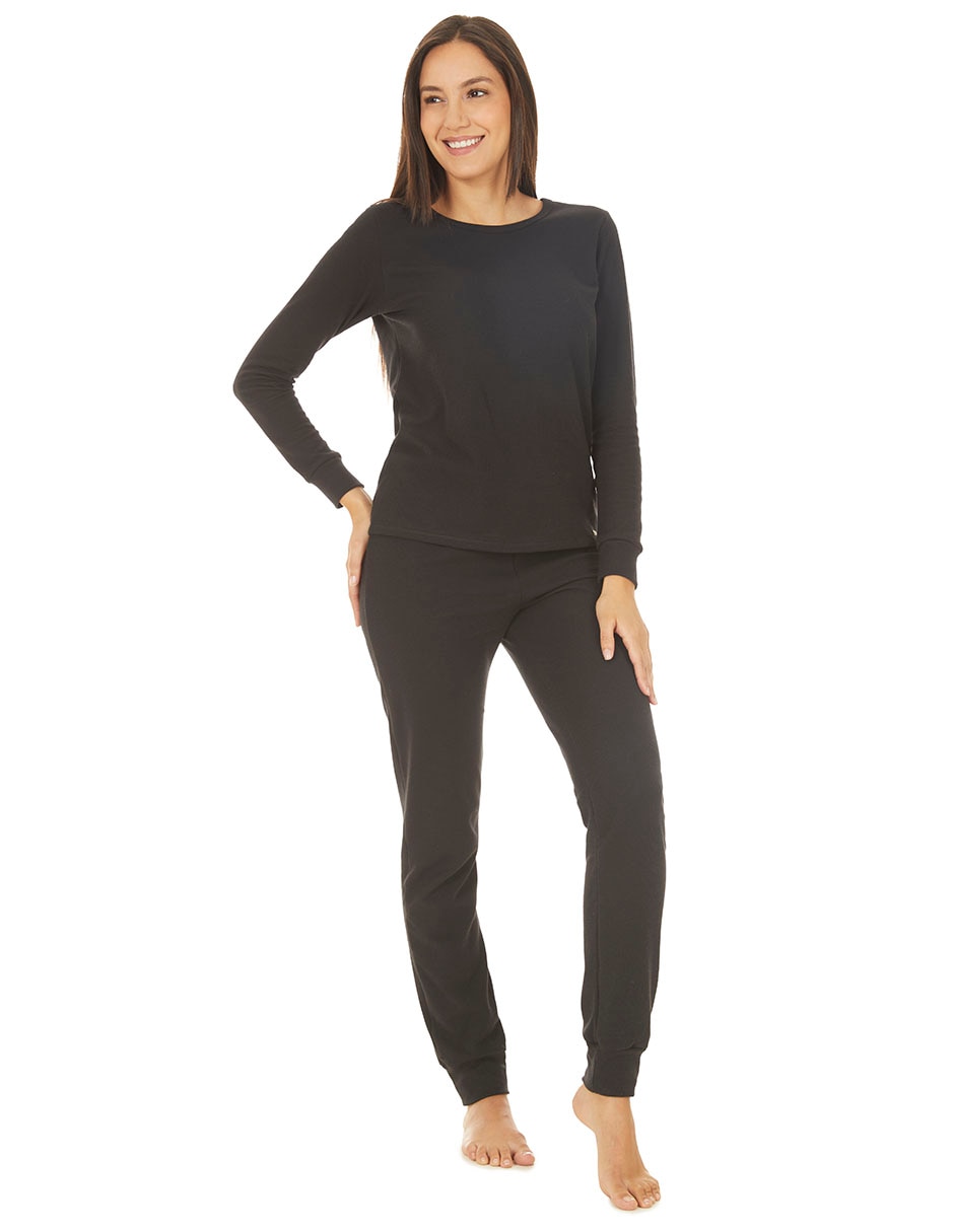 Conjunto pijama thermal program para mujer 2