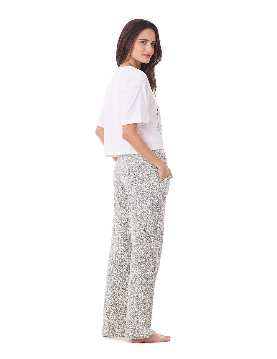 Conjunto pijama sterling flowers para mujer 3