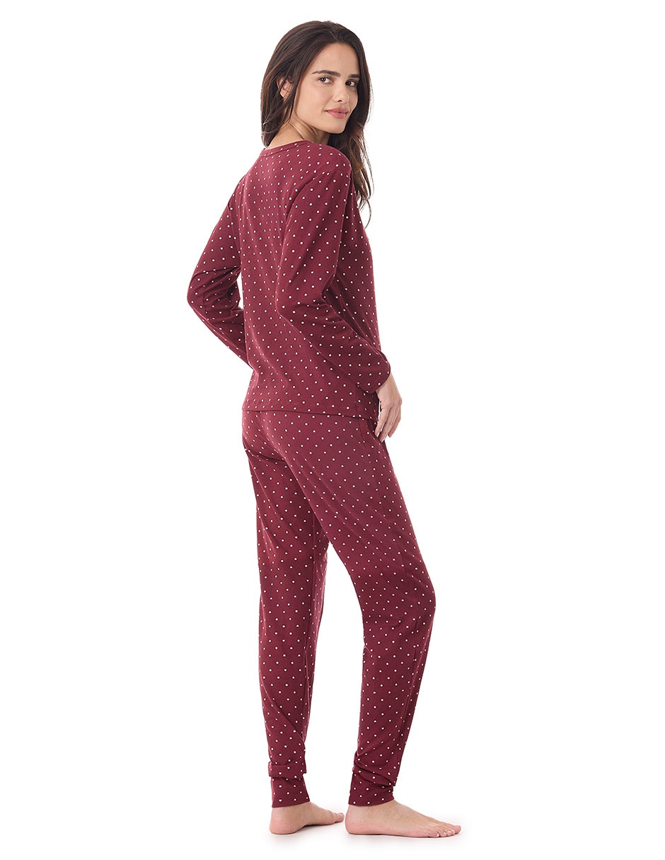 Conjunto pijama Cozy Dots para mujer 2