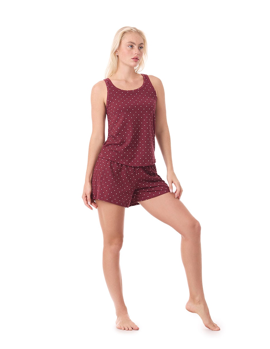 Conjunto pijama Cozy Dots para mujer 6