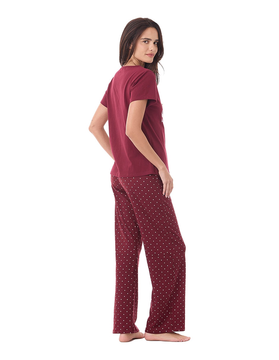 Conjunto pijama Cozy Dots para mujer 4