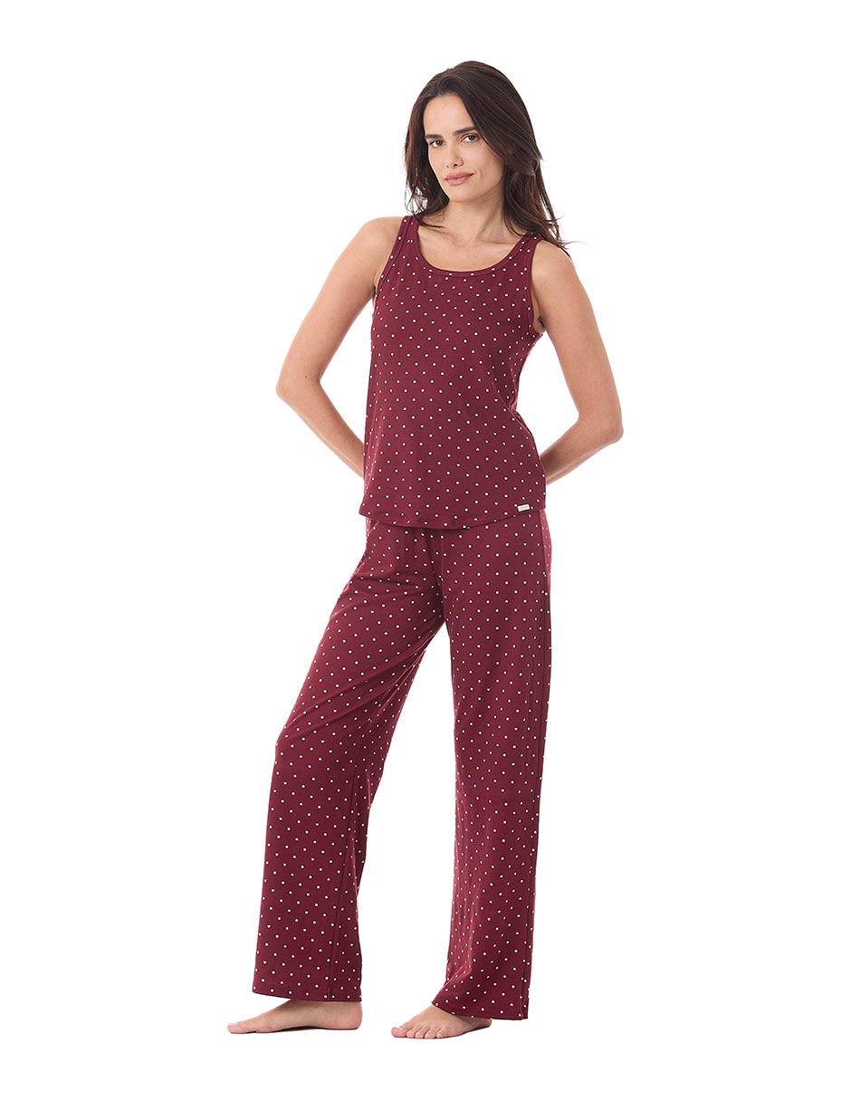 Conjunto pijama Cozy Dots para mujer 6