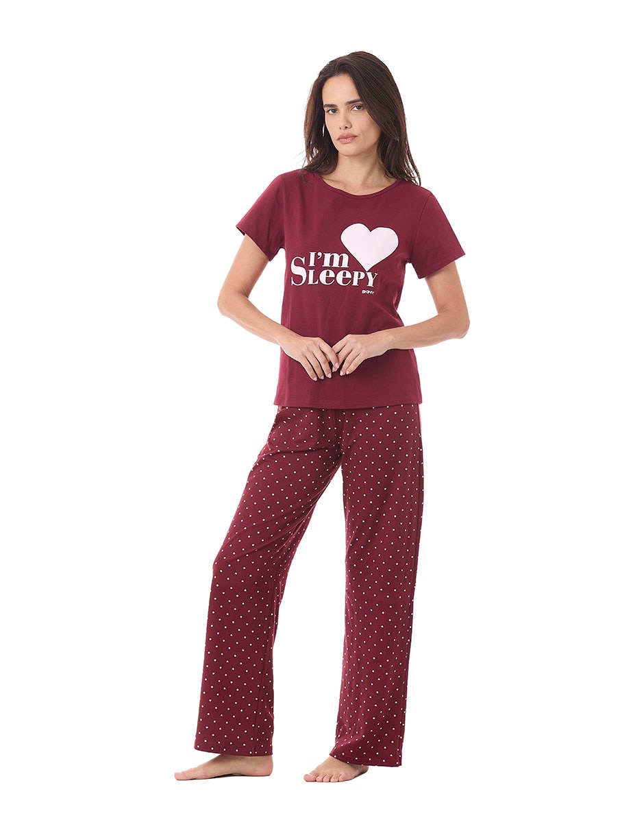 Conjunto pijama Cozy Dots para mujer 8