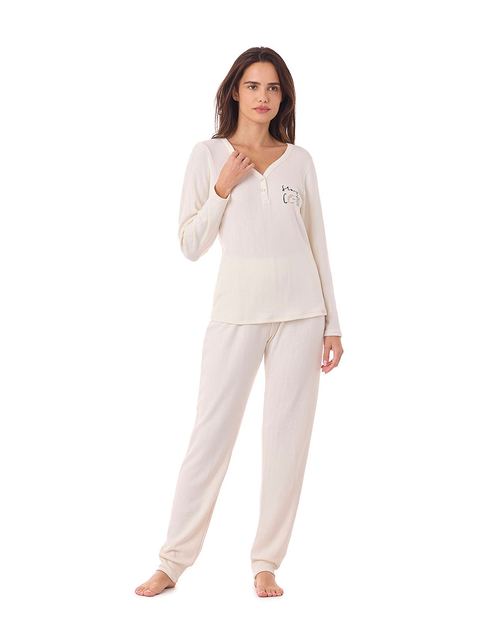 Conjunto pijama ajouré para mujer Conjunto pijama ajouré para mujer