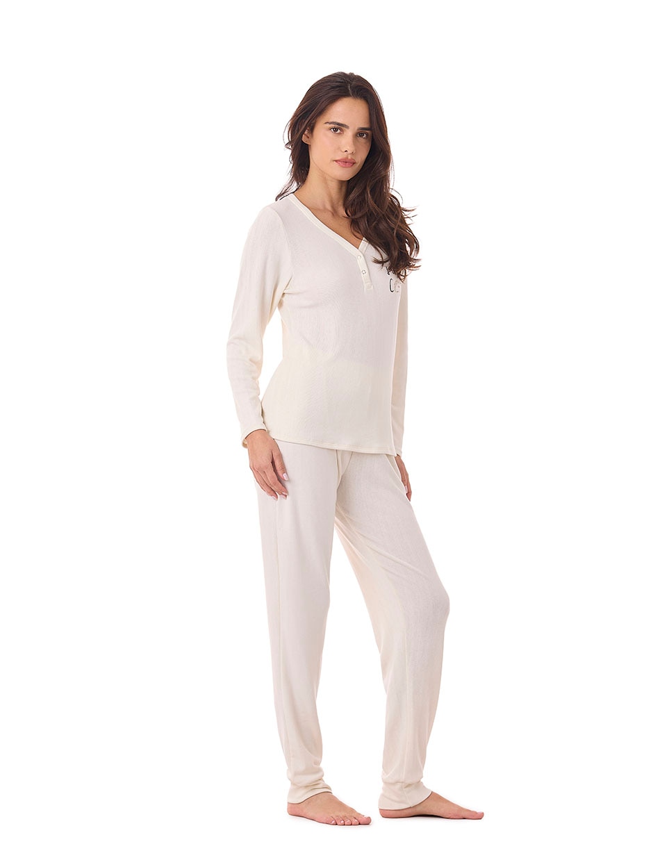 Conjunto pijama ajouré para mujer 4