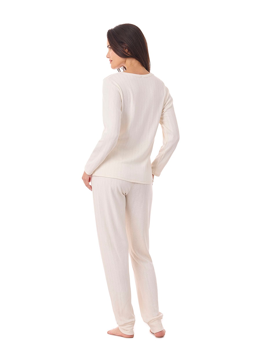Conjunto pijama ajouré para mujer 3