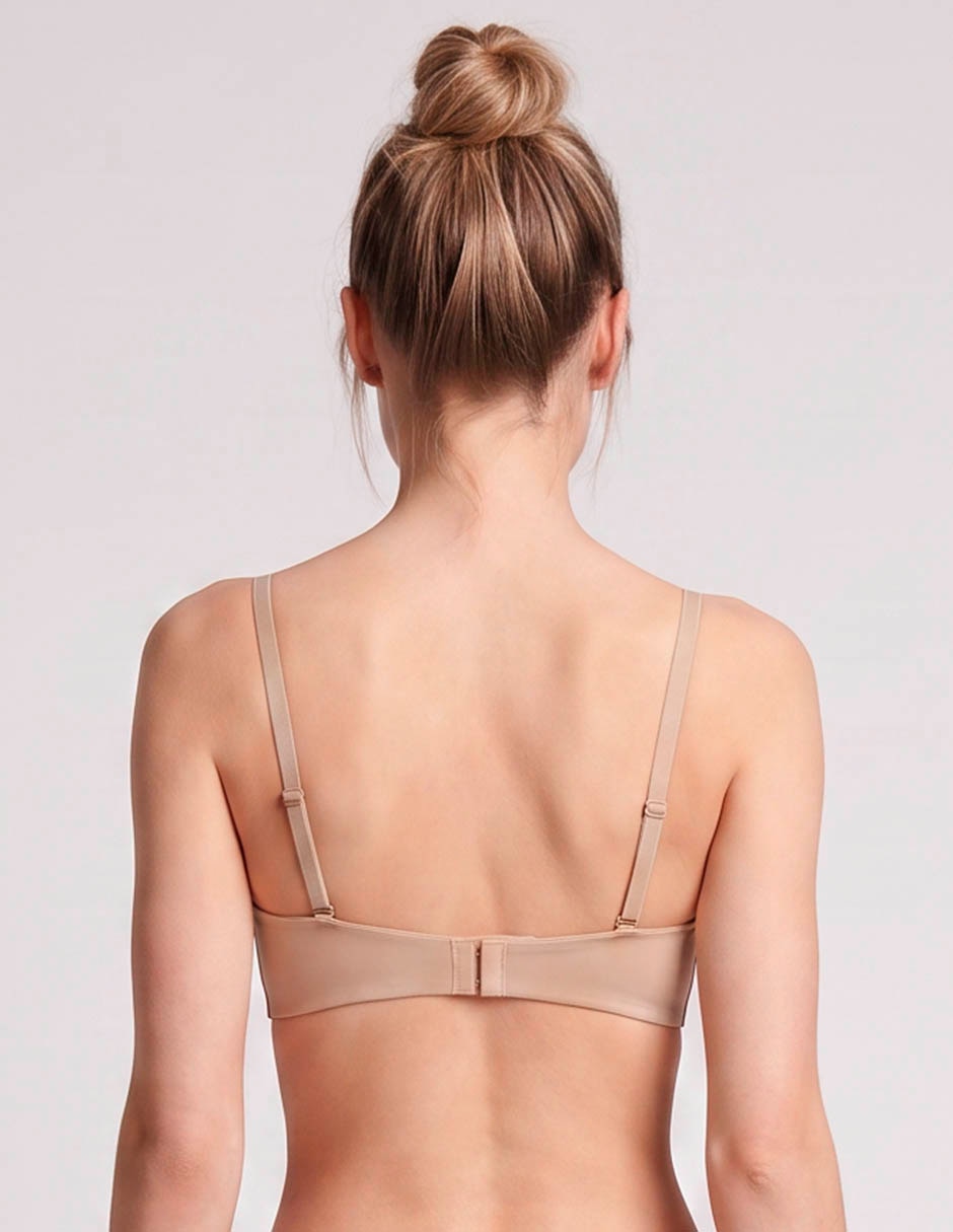 Brassiere Strapless Media Copa para mujer 2