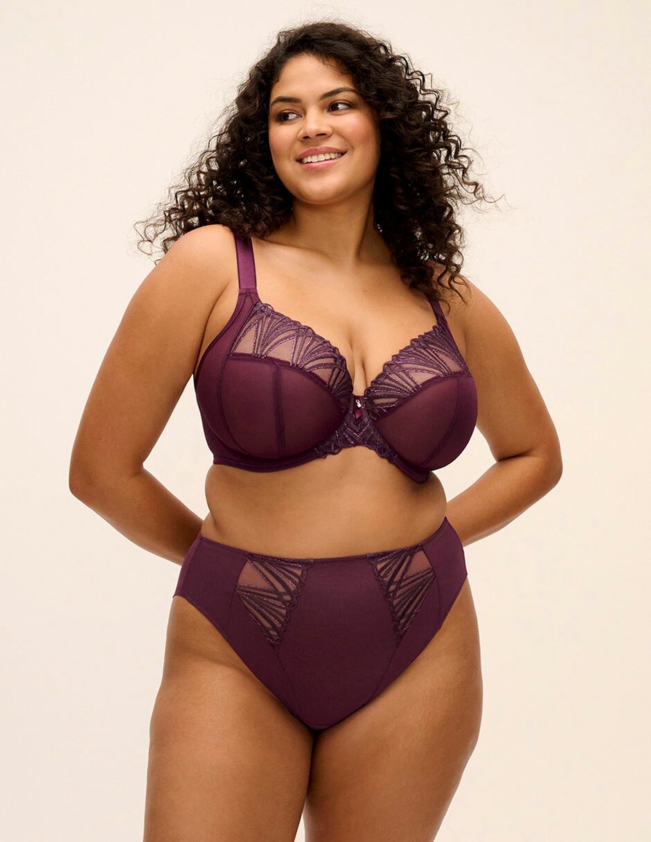 Brassiere plunge con copa para mujer Brassiere plunge con copa para mujer