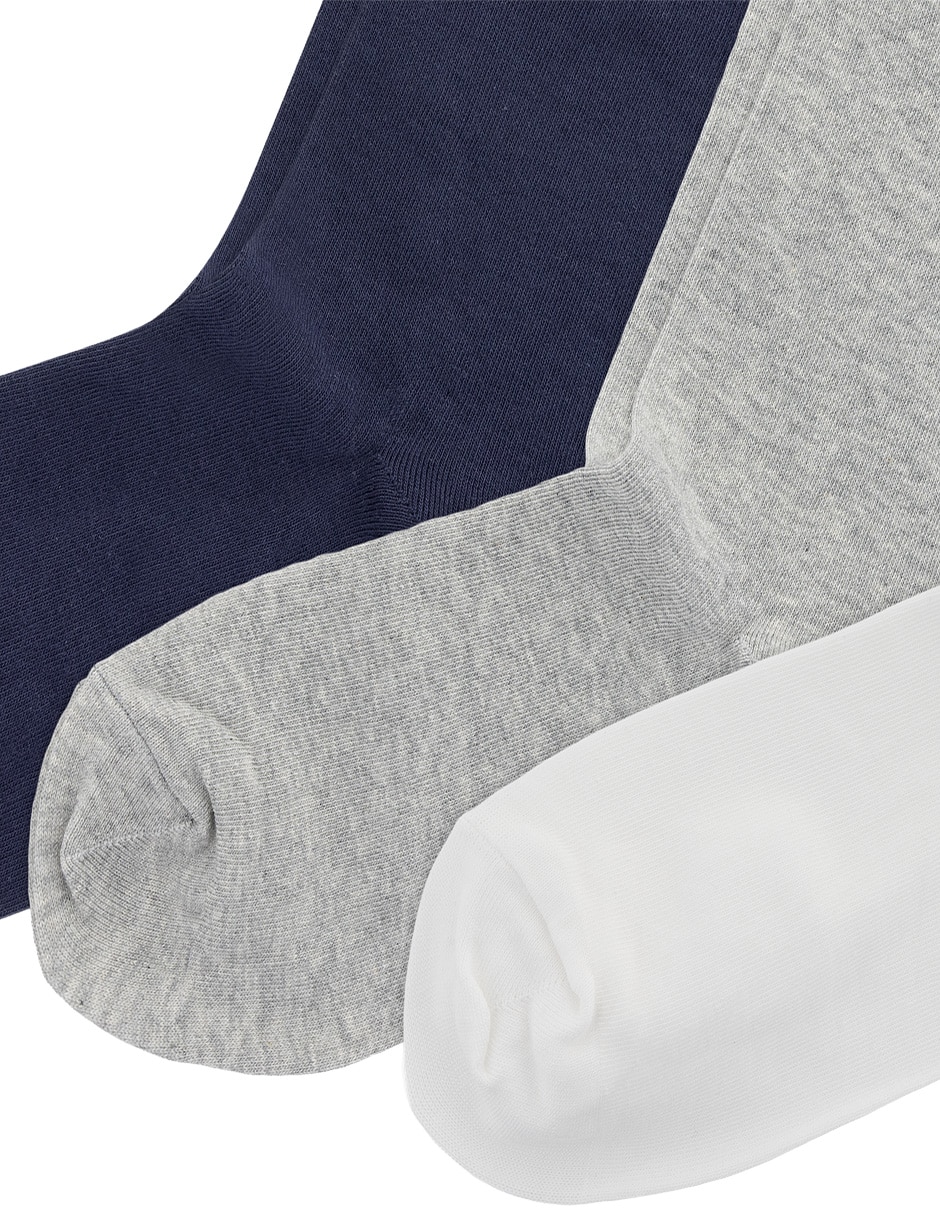 Calcetín de algodón para mujer 3 pares 2
