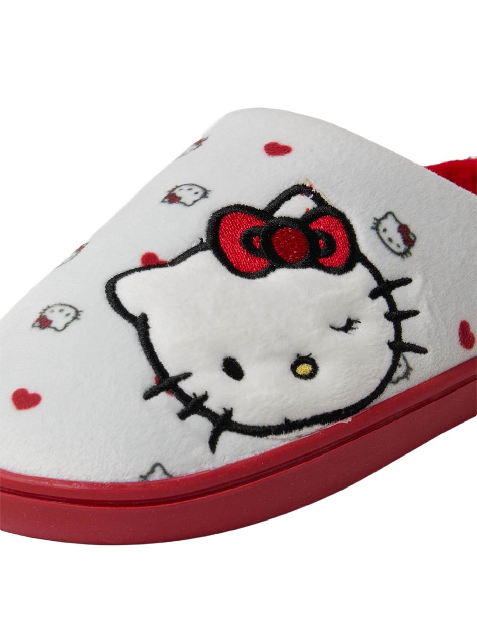 Pantufla hello kitty para mujer 5