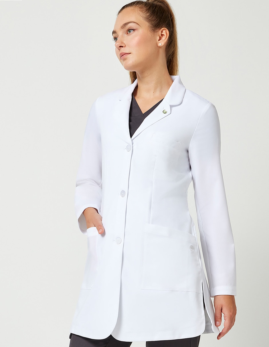 Set de bata médica estilo regular para mujer