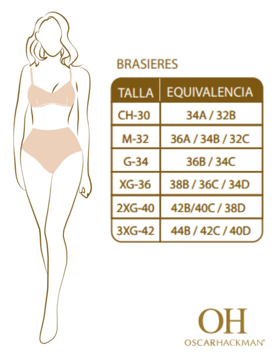 Brassiere bralette para mujer 6