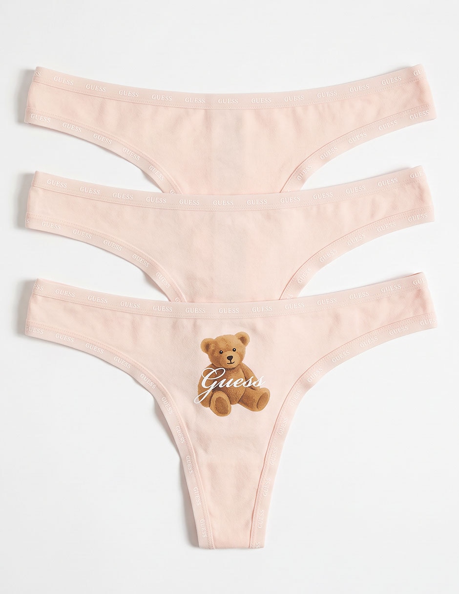 Set tanga de algodón para mujer 2