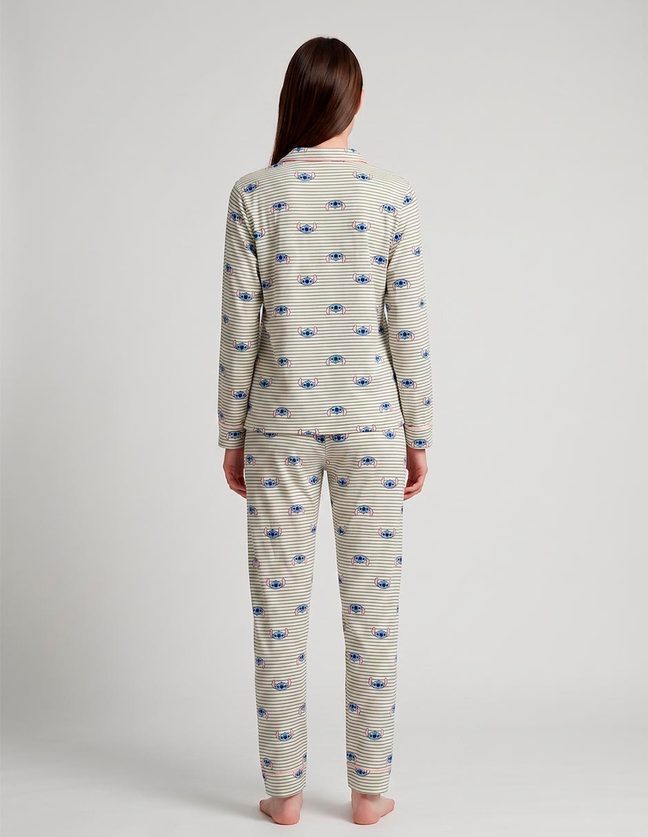 Conjunto pijama stitch para mujer 2