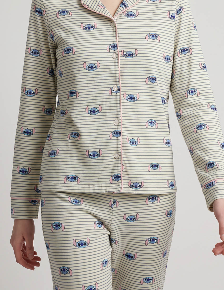 Conjunto pijama stitch para mujer 4