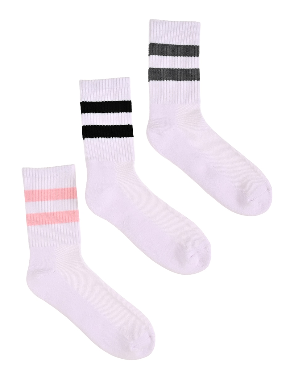 Calcetín para mujer 3 pares 2