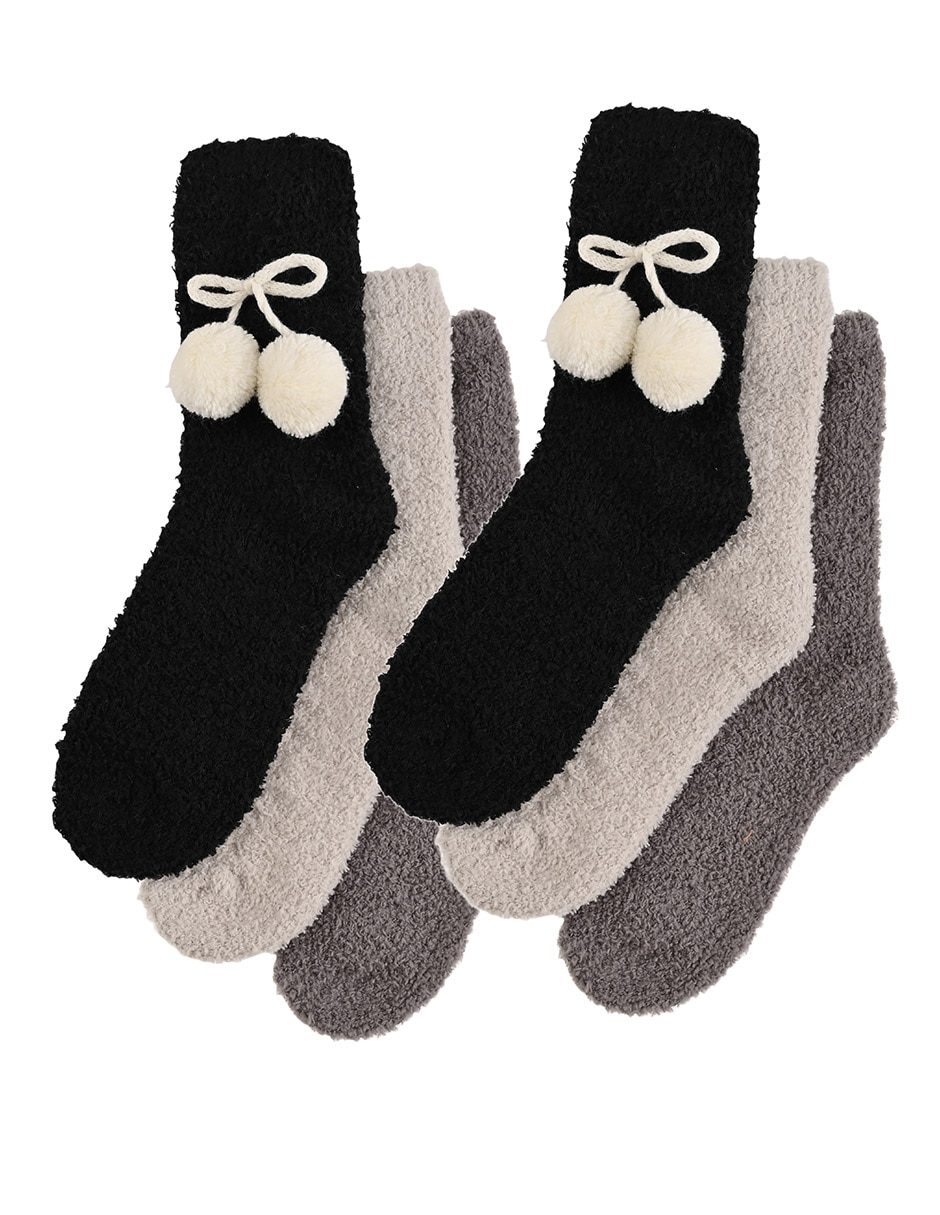 Calcetín para mujer 3 pares Calcetín para mujer 3 pares