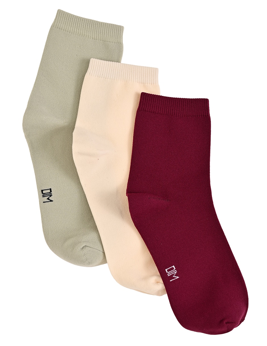 Calcetín para mujer 3 pares