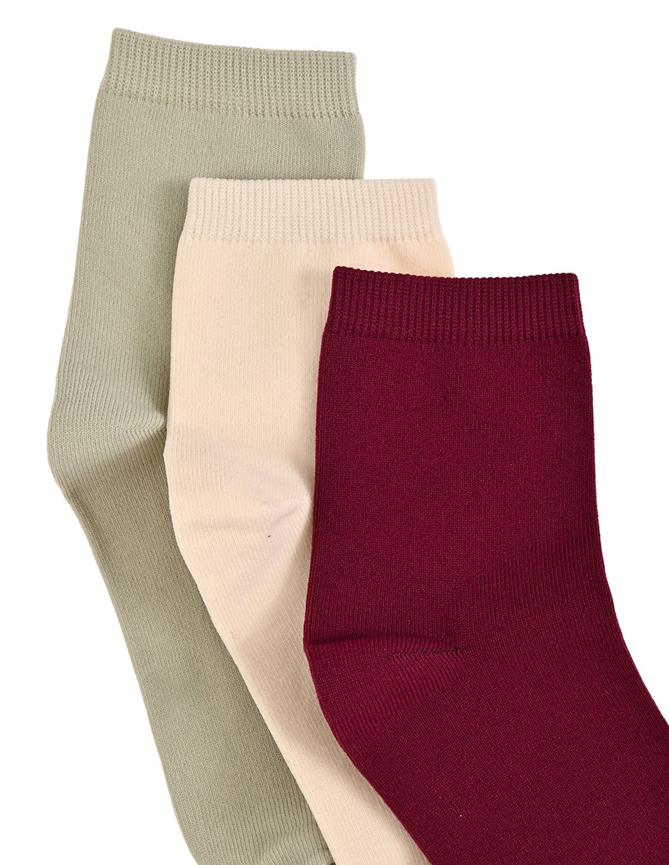Calcetín para mujer 3 pares 4