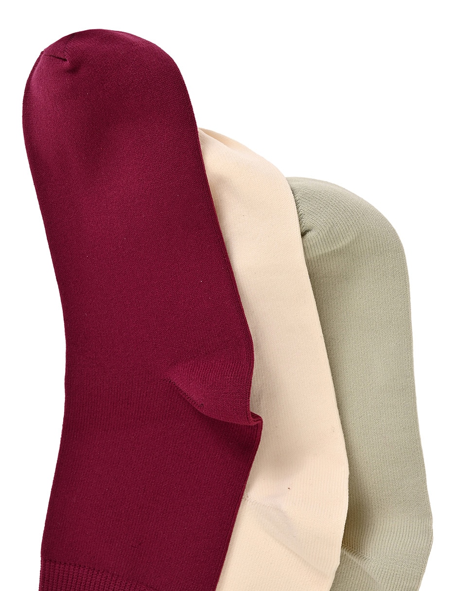 Calcetín para mujer 3 pares 3