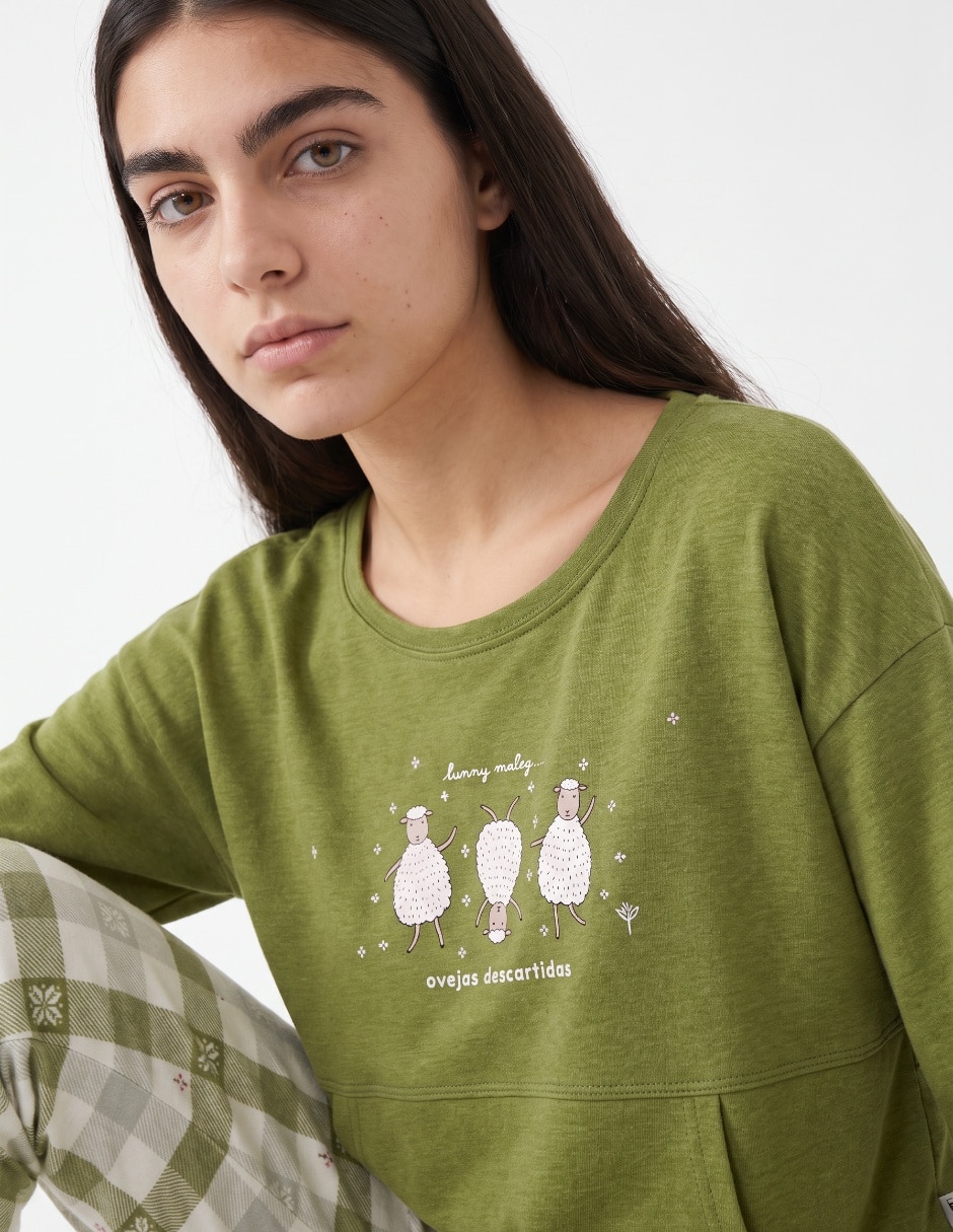 Conjunto pijama COLECCION No aplica para mujer 4