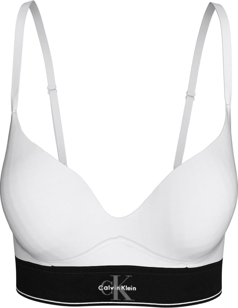 Brassiere plunge ck copa push up para mujer