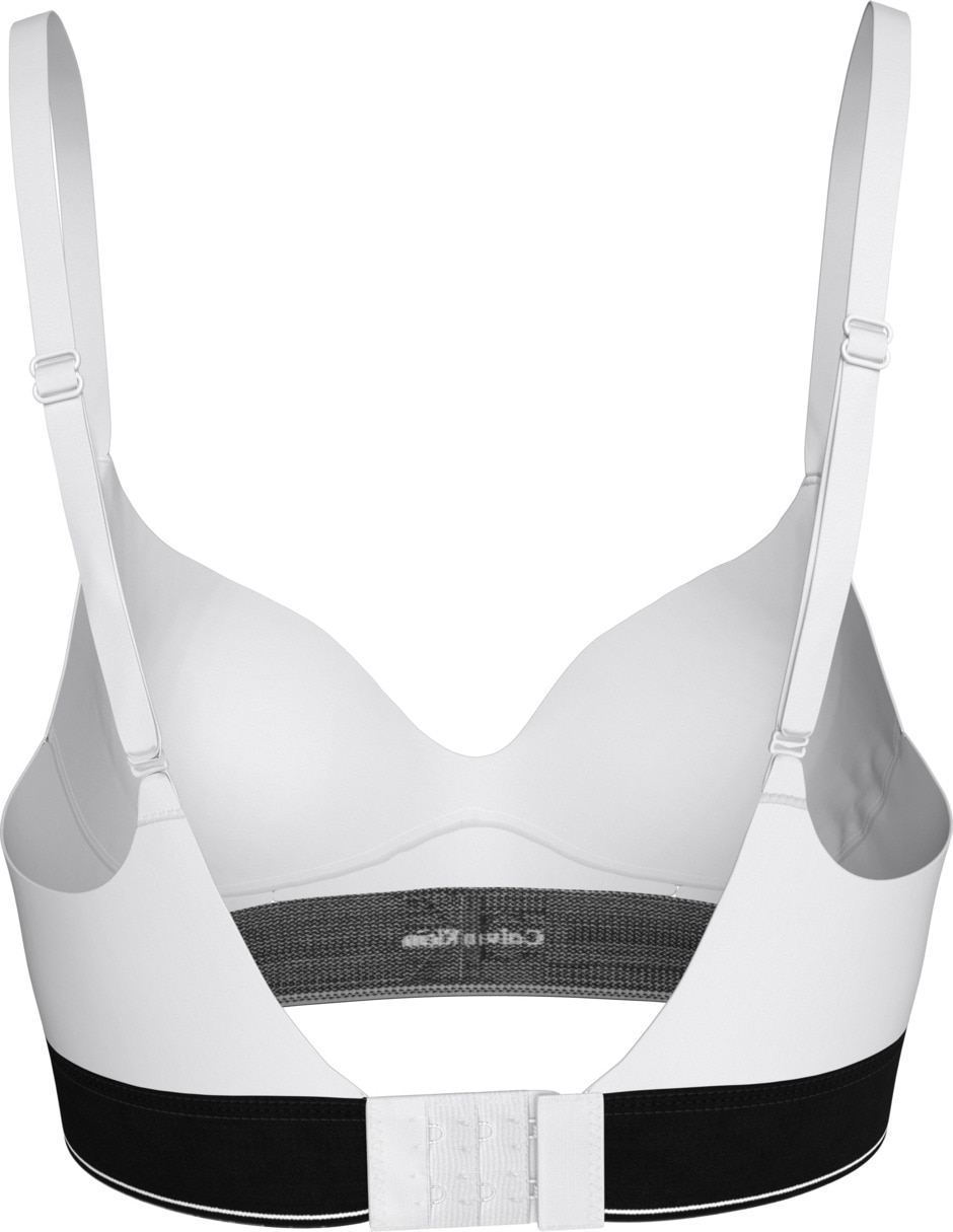 Brassiere plunge ck copa push up para mujer