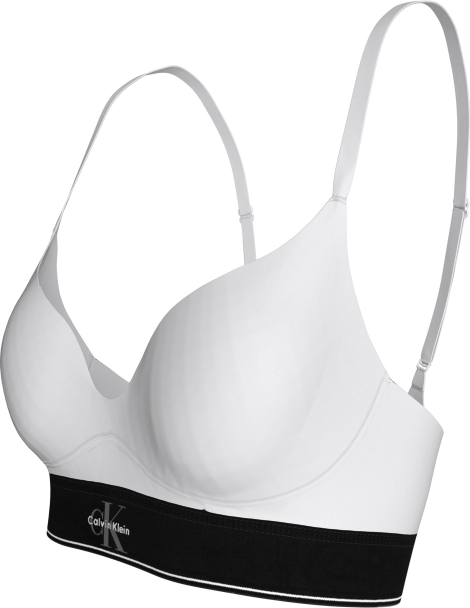 Brassiere plunge ck copa push up para mujer
