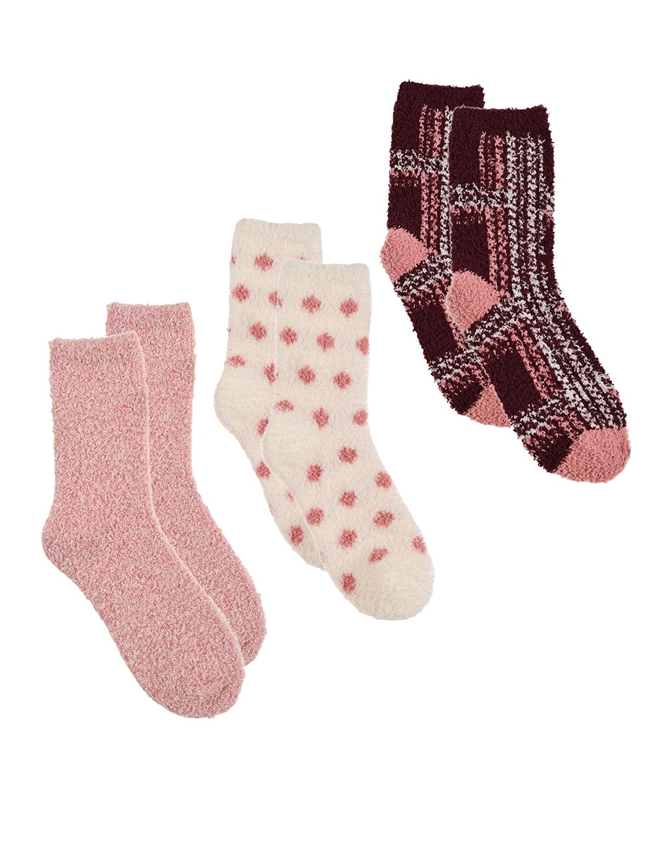 Calcetín para mujer 3 pares Calcetín para mujer 3 pares