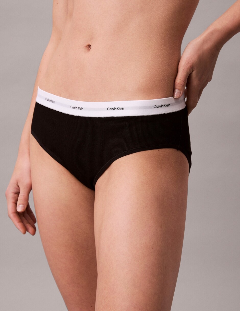 Panty ck de algodón y elastano para mujer