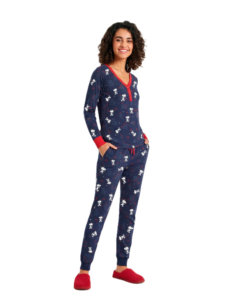 Conjunto pijama Snoopy para mujer Conjunto pijama Snoopy para mujer