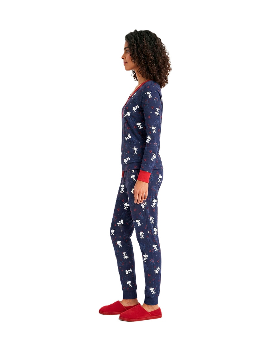 Conjunto pijama Snoopy para mujer 3