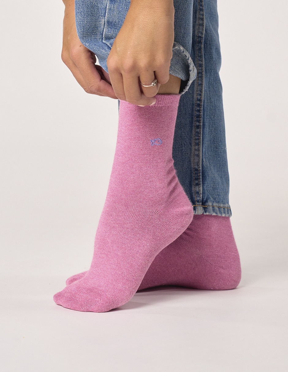 Calcetín de algodón para mujer 3