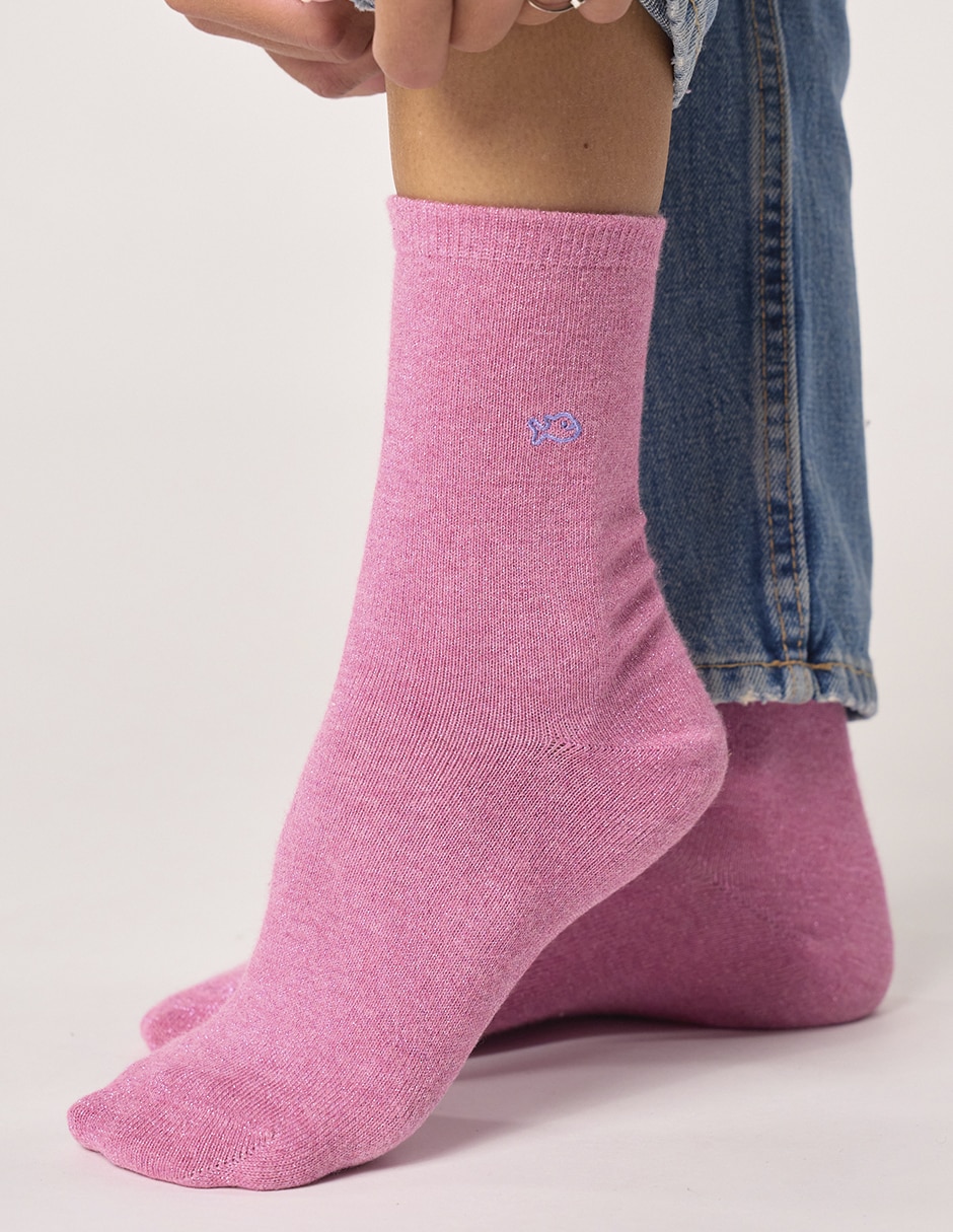 Calcetín de algodón para mujer 4