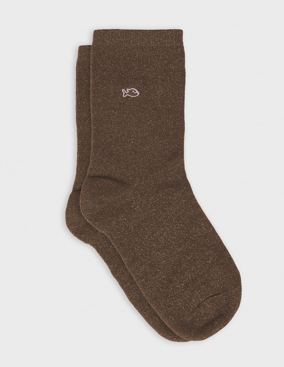 Calcetín comfort de algodón para mujer