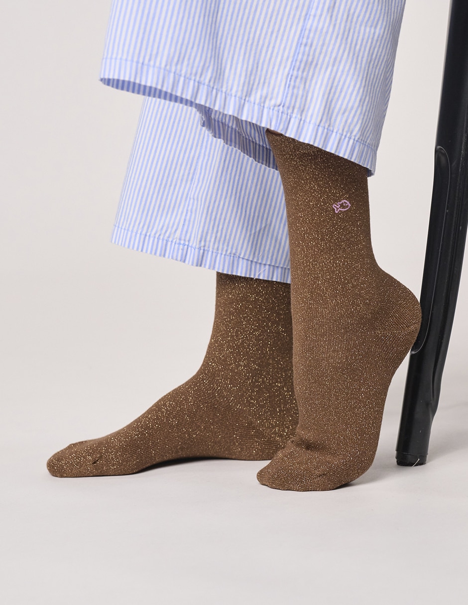 Calcetín comfort de algodón para mujer